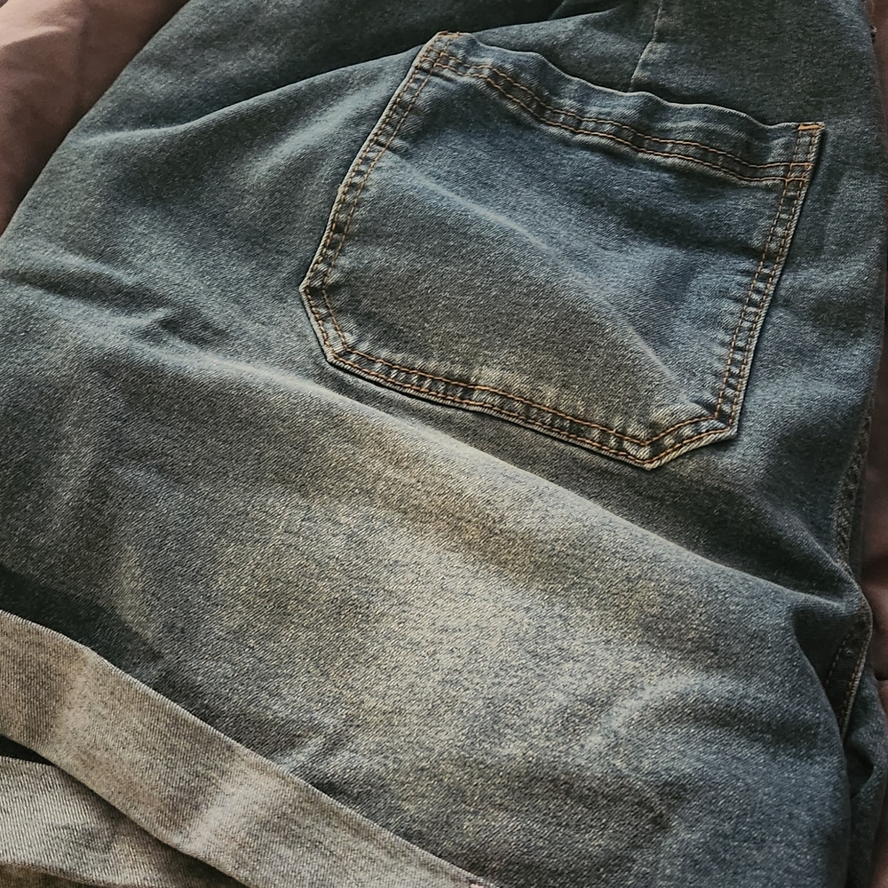 BloomChic Blue Denim Shorts